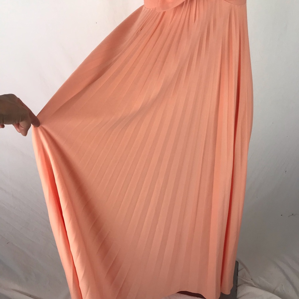 💕 Peachy Vintage Cocktail Dress | Maxi - Picture 2 of 8